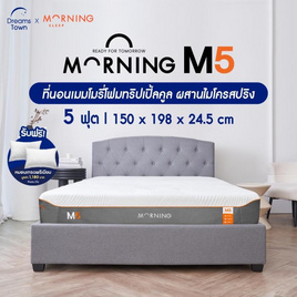 Morning Sleep ที่นอนเมมโมรี่โฟมทริปเปิ้ลคูล ผสานไมโครสปริง รุ่น M5 - Morning Sleep, ห้องนอนและเครื่องนอน