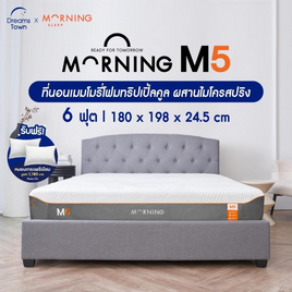 Morning Sleep ที่นอนเมมโมรี่โฟมทริปเปิ้ลคูล ผสานไมโครสปริง รุ่น M5 - Morning Sleep, ที่นอน