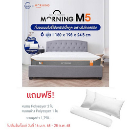 Morning Sleep ที่นอนเมมโมรี่โฟมทริปเปิ้ลคูล ผสานไมโครสปริง รุ่น M5 - Morning Sleep, ที่นอน