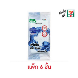 My items ผ้าเย็น cooling เล็ก (6 ชิ้น) - My items, กระดาษเปียกและผ้าเย็น