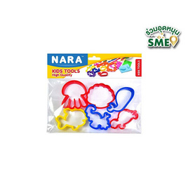 NARA แม่พิมพ์พลาสติก ชุดสัตว์ทะเล 6 ชิ้น - NARA, เกมและของเล่นเด็ก