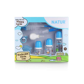 NATUR ชุดของขวัญเด็ก 7 ชิ้น สีฟ้า - NATUR, ชุดของขวัญเด็ก