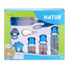 NATUR ชุดของขวัญเด็ก 7 ชิ้น สีฟ้า - NATUR, ชุดของขวัญเด็ก