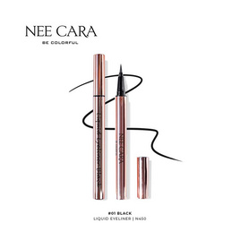 NEE CARA อายไลเนอร์ LIQUID EYELINER WATER PROOF LONG LASTING N450 0.8g - NEE CARA, ตกแต่งดวงตา