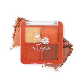 NEE CARA อายแชร์โดว์ MINI FRUIT 4 SHADE EYESHADOW PALETTE N319 - 8 g. - NEE CARA, ตกแต่งดวงตา