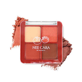 NEE CARA อายแชร์โดว์ MINI FRUIT 4 SHADE EYESHADOW PALETTE N319 - 8 g. - NEE CARA, ตกแต่งดวงตา