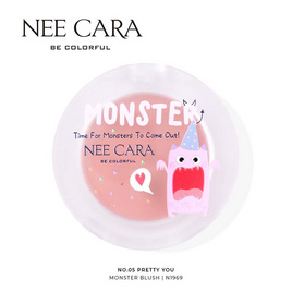 NEE CARA บลัชออน MONSTER BLUSH N1969 6 กรัม - NEE CARA, ผิวหน้า