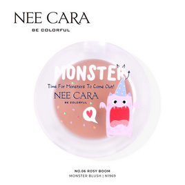 NEE CARA บลัชออน MONSTER BLUSH N1969 6 กรัม - NEE CARA, แก้ม