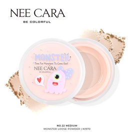 NEE CARA แป้งฝุ่น MONSTER LOOSE POWDER N1970 12 กรัม - NEE CARA, ความงาม