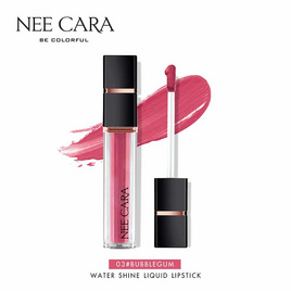 NEE CARA ลิปสติก WATER SHINE LIQUID LIPSTICK 6.5g - NEE CARA, ริมฝีปาก