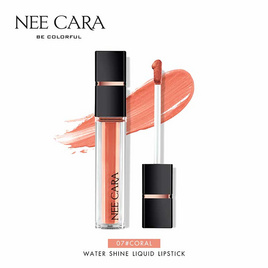 NEE CARA ลิปสติก WATER SHINE LIQUID LIPSTICK 6.5g - NEE CARA, เครื่องสำอาง