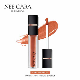NEE CARA ลิปสติก WATER SHINE LIQUID LIPSTICK 6.5g - NEE CARA, ริมฝีปาก