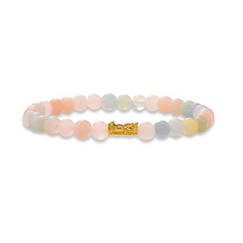 NGG Blessing Mini Pixiu Beryl ชาร์มปีเซียะทองคำแท้ 99.9% หนัก 0.1 g พร้อมกำไลหินมงคล - 24K JEWELRY, 24K JEWELRY