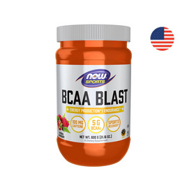 NOW Foods BCAA Blast บีซีเอเอ บลาส 600 กรัม - NOW Foods, สหรัฐอเมริกา