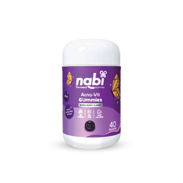 Nabi แอคน่า-วิต กัมมี่ บรรจุ 40 กัมมี่ - Nabi Gummies, อาหารเสริมเพื่อความงาม