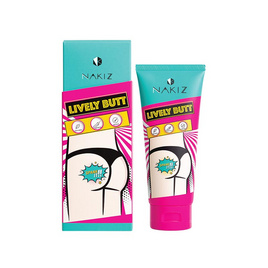 Naki zผลิตภัณฑ์ครีมบำรุงผิวบริเวณบั้นท้าย Lively Butt 100 กรัม - Nakiz, ความงามและของใช้ส่วนตัว