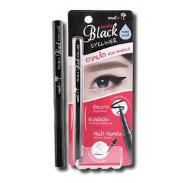 Nami อายไลน์เนอร์ Double Black Eyeliner #สีดำ - Nami, อายไลน์เนอร์