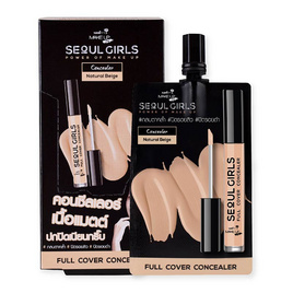 Nami คอนซีลเลอร์ Make Up Pro Seoul Girls Full Cover Concealer Natural Beige 2g แพ็ค6ชิ้น - Nami, ความงาม