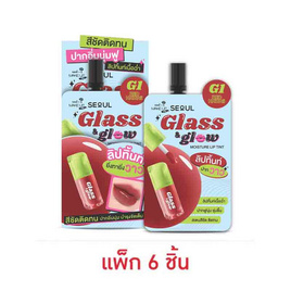 Nami ลิปทิ้นท์ Make Up Pro Seoul Glass & Glow Moisture Lip Tint 2 กรัม (แพ็ก 6 ชิ้น) - Nami, ริมฝีปาก