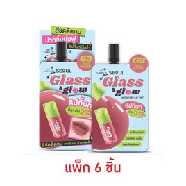 Nami ลิปทิ้นท์ Make Up Pro Seoul Glass & Glow Moisture Lip Tint 2 กรัม (แพ็ก 6 ชิ้น) - Nami, ริมฝีปาก