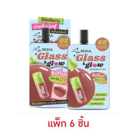 Nami ลิปทิ้นท์ Make Up Pro Seoul Glass & Glow Moisture Lip Tint 2 กรัม (แพ็ก 6 ชิ้น) - Nami, ริมฝีปาก