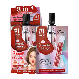 Nami ลิปสติก Make up Pro Seoul Glam Glossy Creamy Tint 2 g (Pack6) - Nami, เครื่องสำอาง