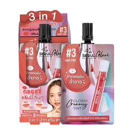 Nami ลิปสติก Make up Pro Seoul Glam Glossy Creamy Tint 2 g (Pack6) - Nami, ความงาม