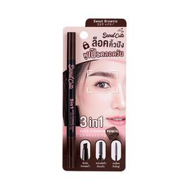 Nami ดินสอเขียนคิ้ว Pro Seoul Cute 3in1 Auto eyebrow Pencil 1.2 กรัม - Nami, Nami