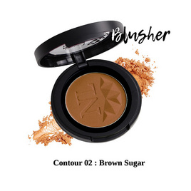 Nario Llarias Contouring 3.9 g. #02 Brown Sugar - Nario llarias, ครีมรองพื้น