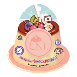 Nario Llarias แป้งฝุ่นพุดดิ้ง LET YOUR SKIN PERFECT HEALTHIER ALL DAY SOFT PUDDING POWDER 5ก. - Nario llarias, แป้ง