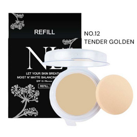 Nario Llarias MOIST N' MATTE BALANCING POWDER (Refill Blister) 10 g. - Nario llarias, แป้ง