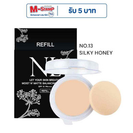 Nario Llarias MOIST N' MATTE BALANCING POWDER (Refill Blister) 10 g. - Nario llarias, ความงามและสุขภาพ