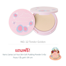 Nario Llarias แป้งผสมรองพื้น Oil-Absorbing Powder 10 กรัม - Nario llarias, แป้ง