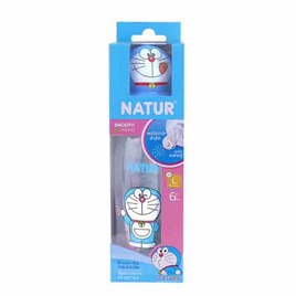 Natur ขวดนม PP ฝาโดราเอมอน 8 OZ. คละลาย - NATUR, ขวดนม