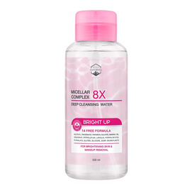 Naturista คลีนซิง Micellar Complex 8x Ultra Deep Cleansing Water Bright Up 500มล. - Naturista, ทำความสะอาดผิวหน้า