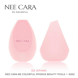 Nee Cara ฟองน้ำแต่งหน้า 2 Dual Purpose Colorful Sponge N222 - NEE CARA, เครื่องใช้ส่วนตัว/เสริมความงาม