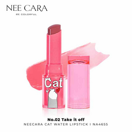 Nee Cara ลิปสติก Cat Water Lipstick NA4655 3.6 กรัม - NEE CARA, ริมฝีปาก