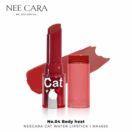 Nee Cara ลิปสติก Cat Water Lipstick NA4655 3.6 กรัม - NEE CARA, ลิปสติก