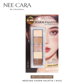 Nee Cara พาเลทตาและแก้ม Charm Palette N443 2 กรัมx5 - NEE CARA