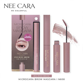 Nee Cara มาสคาร่าคิ้ว Microcara Brow Mascara N608 6 กรัม - NEE CARA