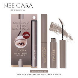 Nee Cara มาสคาร่าคิ้ว Microcara Brow Mascara N608 6 กรัม - NEE CARA, ตกแต่งดวงตา