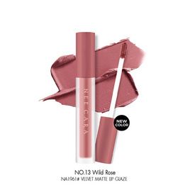 Nee Cara ลิปสติก Velvet Matte Lip Glaze NA1961 4 กรัม - NEE CARA, ริมฝีปาก