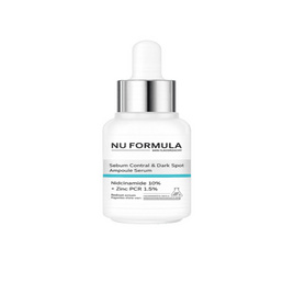 Nu Formula แอมพูลเซรั่มสูตรคุมมัน Control and Dark Spot  Ampoule Serum 30มล. - Nu Formula, Nu Formula