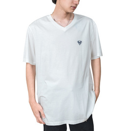 OBDOSH UNISEX T-SHIRTS SUPERMAN เสื้อยืดคอวีแขนสั้น DSMT5191 - DOSH, เสื้อยืด