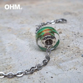 OHM Art Toy Jewelry สร้อยสแตนเลส แก้ว รุ่น Forest Dive - OHM, เสื้อผ้าและเครื่องประดับ