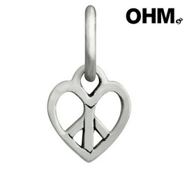 OHM Beads Charm จี้ Love - เครื่องประดับเงินแท้ Silver 925 - OHM, เครื่องประดับผู้หญิง