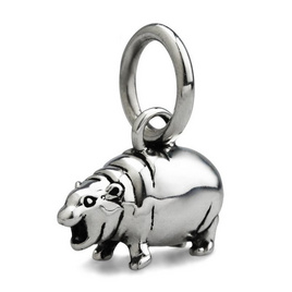 OHM X Moo Deng Charm จี้ หมูเด้ง เครื่องประดับเงินแท้ Silver 925 - OHM, เสื้อผ้าและเครื่องประดับ