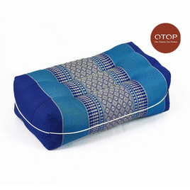 OTOP หมอนหนุนลายชิด สีน้ำเงิน - Maeyam, ห้องนอนและเครื่องนอน
