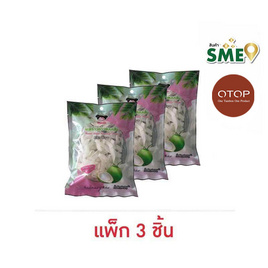 OTOP เป็นหนึ่ง มะพร้าวแก้วแบบเส้น 100 กรัม (แพ็ก 3 ชิ้น) - เป็นหนึ่ง, ผลไม้อบแห้ง