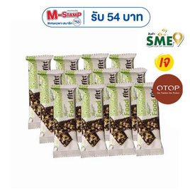 OTOP ฟู้ดฟิตต์ งาแท่งผสมธัญพืชโฮลเกรน 17 กรัม (แพ็ก 12 ชิ้น) - ฟู้ดฟิตต์, สินค้าโปรตีนสูง